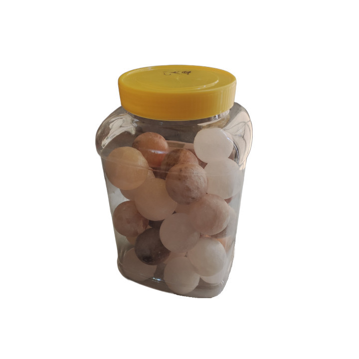 گوی سنگ نمک ماساژ قطر4 بسته 30 عددی