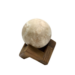 گوی سنگ نمک قطر 5 با پایه
