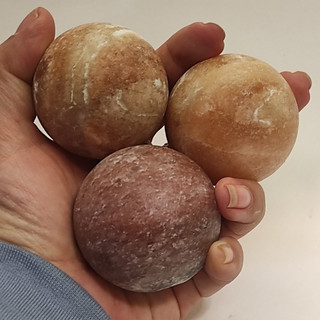 سنگ نمک ماساژ قطر 5 بسته ۳ عددی