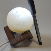 آباژور سنگ نمک مدل گوی قطر 8