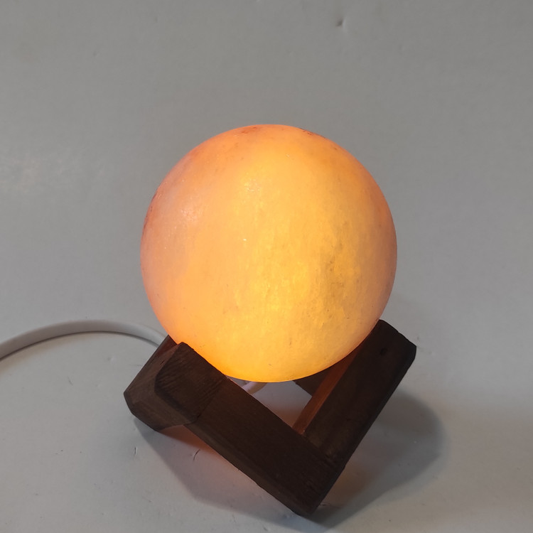 آباژور سنگ نمک مدل گوی قطر 8