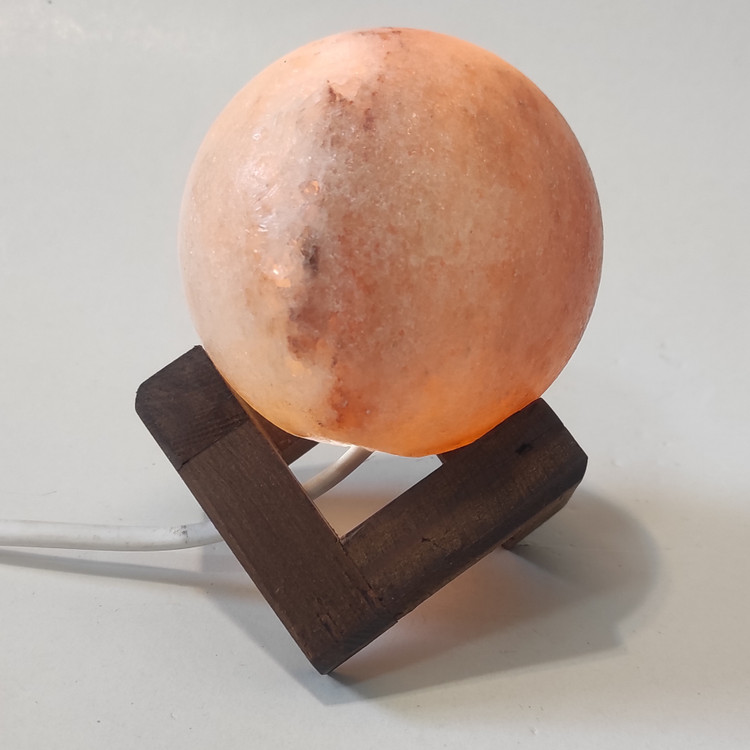 آباژور سنگ نمک مدل گوی قطر 8