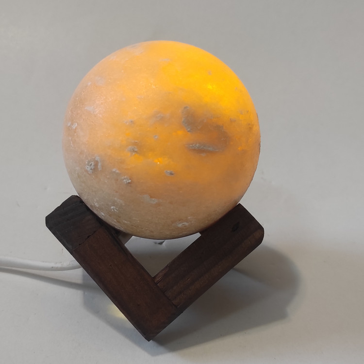 آباژور سنگ نمک مدل گوی قطر 8