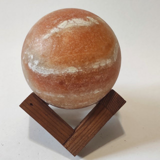 گوی سنگ نمک قطر 10 با پایه f۴