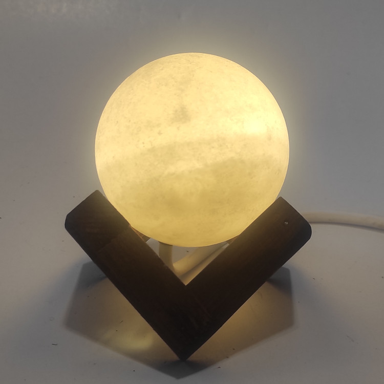 آباژور سنگ نمک کروی قطر 7