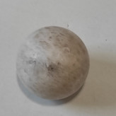 گوی سنگ نمک قطر 8 با پایه چوبی