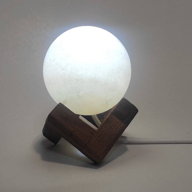 آباژور سنگ نمک کروی قطر 7