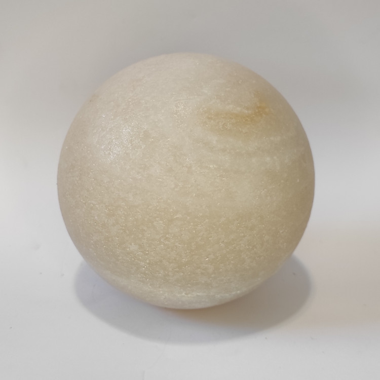 گوی سنگ نمک قطر 10 با پایه چوبی