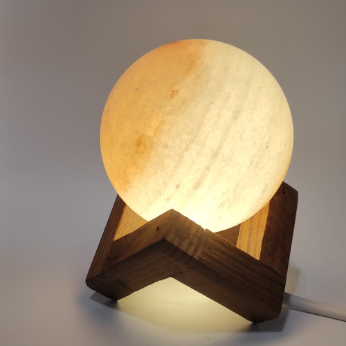 آباژور سنگ نمک مدل گوی قطر 8