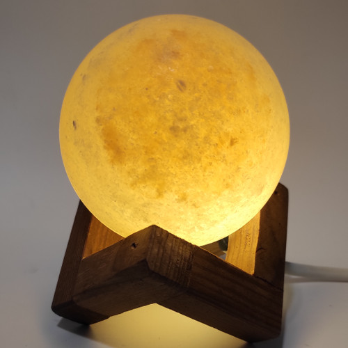 آباژور سنگ نمک مدل گوی قطر 8