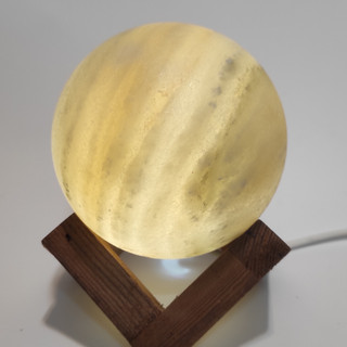 چراغ خواب مدل سنگ نمک قطر 10 کد D110