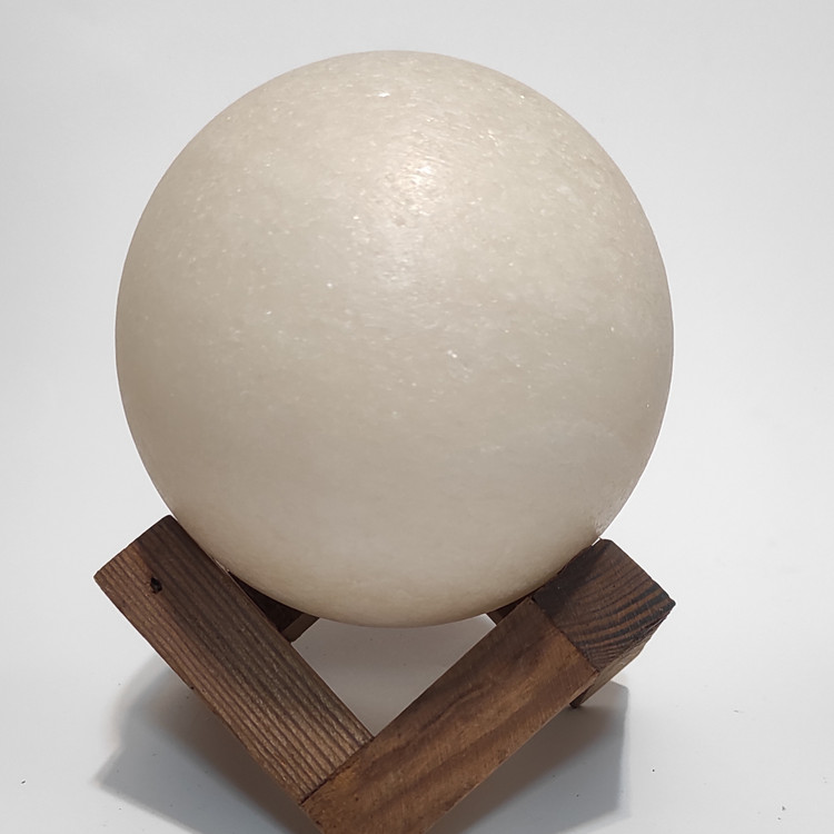 گوی سنگ نمک قطر 10 با پایه