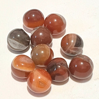 گوی سنگ عقیق مجموعه ۱۰ عددی